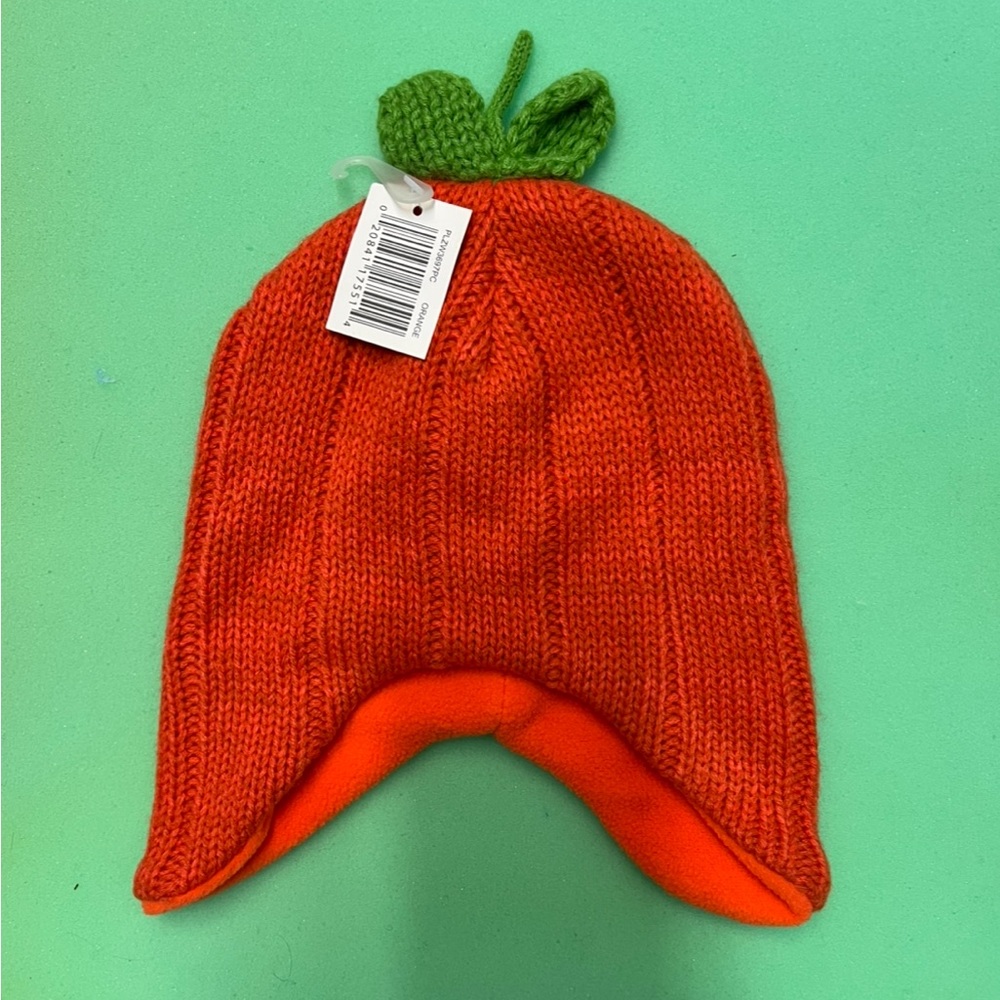 Women’s Pumpkin Patch Halloween beanie Brand New